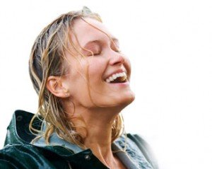Happy in the Rain